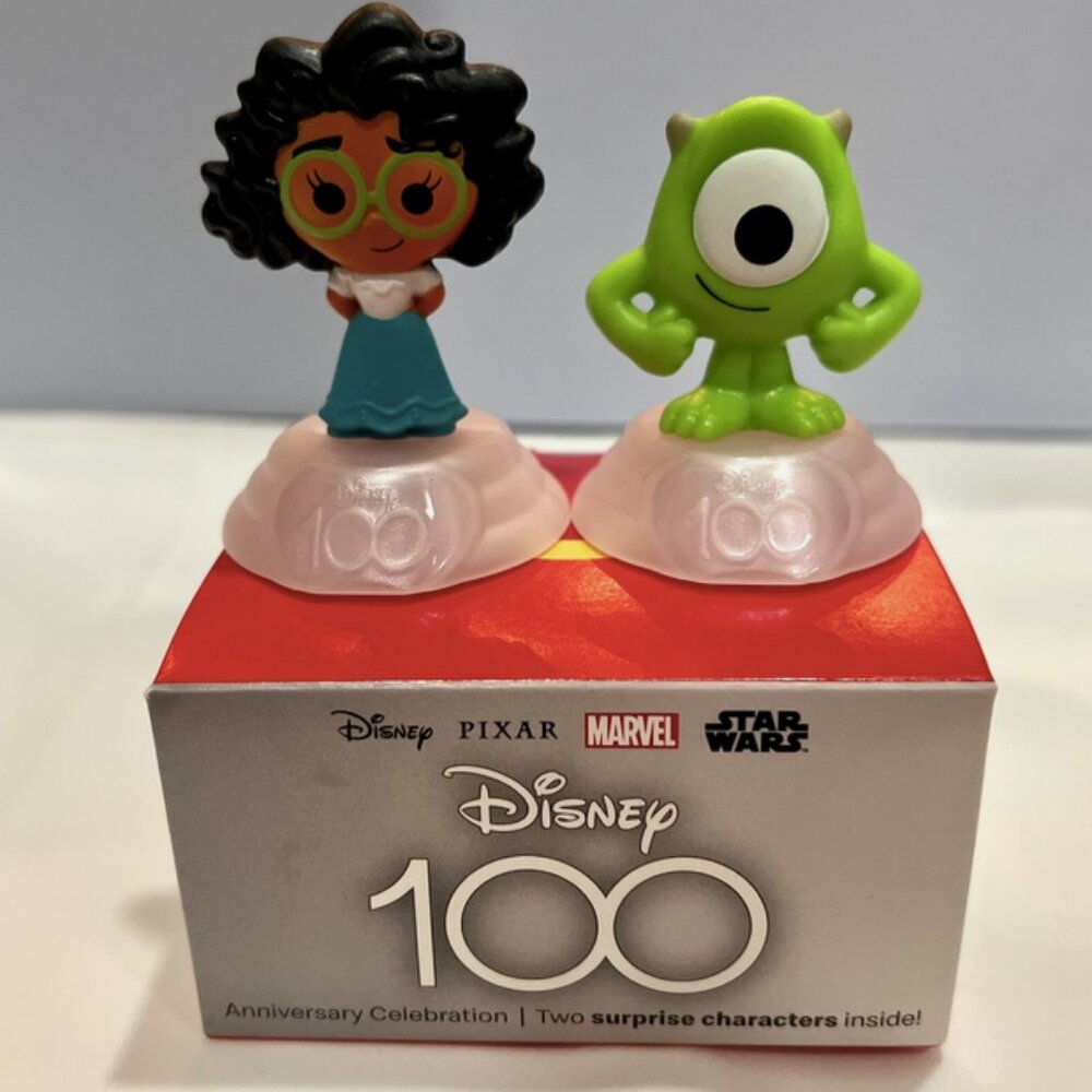 2023 McDonald's Happy Meal Toys Disney 100 Anniversary Mirabel & Mike Wazowski